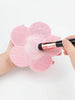 5/2pcs Silicone Brush Cleaning Pad, Flower Shaped, Makeup Brush Cleaner With Suction Cup, Portable Cleaning Tool, Suitable As Valentine's Day, Birthday Gift, Party Favor