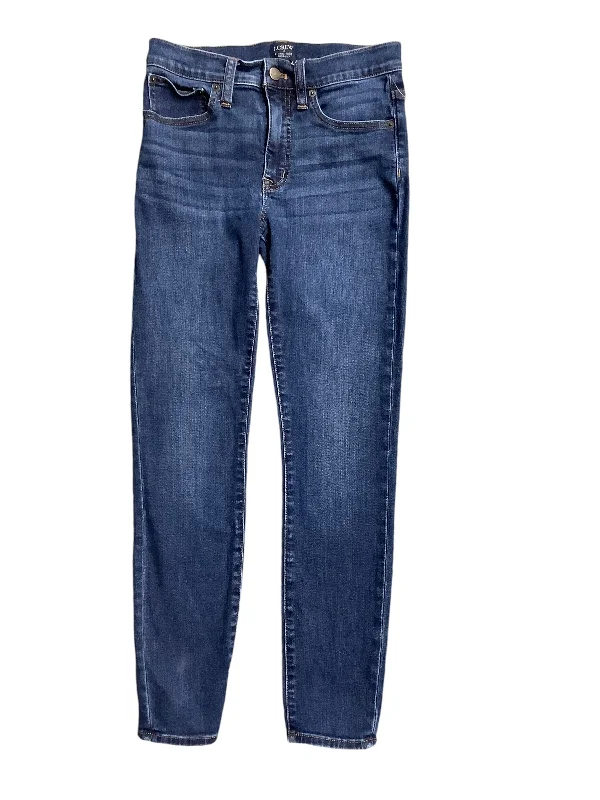 women's denim jeans for a casual FridayJeans Skinny By J. Crew In Blue Denim, Size: 0/25