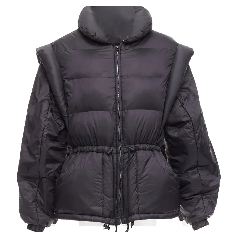 women's coats for formal eventsIsabel Marant Darsha Convertible Samurai Puffer Padded Shell Jacket