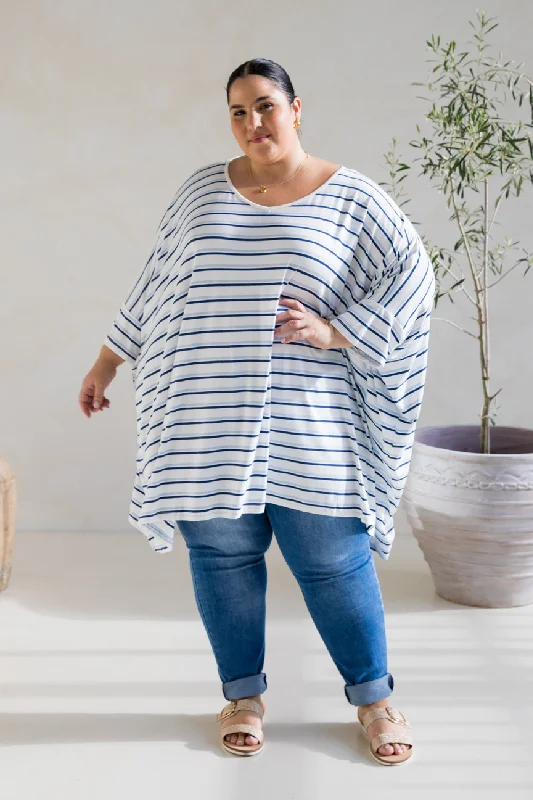 chic women's tops for everyday wearEssential Top | Nautical