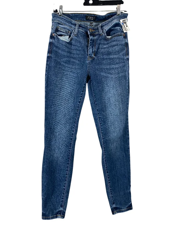 women's denim jeans for a relaxed lookJeans Skinny By Judy Blue In Blue Denim, Size: 0