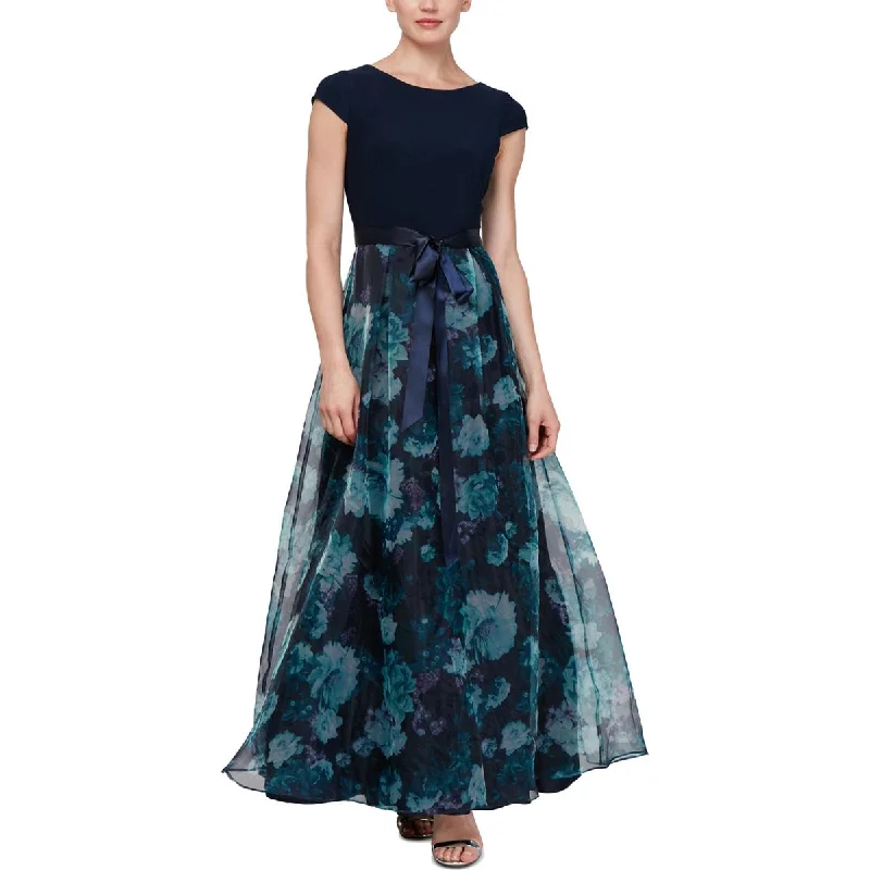 women's stylish dressesSLNY Womens Floral Special Occasion Evening Dress