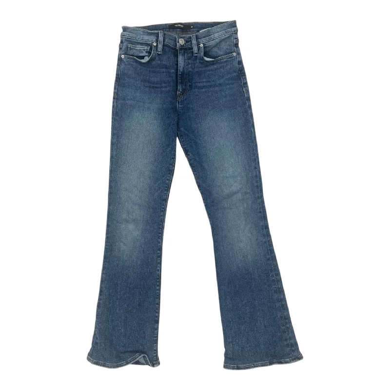 women's denim jeans with elastic waistbandsJeans Boot Cut By Hudson In Blue Denim, Size:2