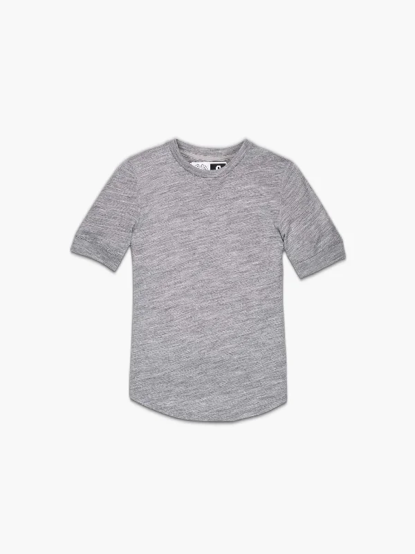 striped women's topsWool Base Layer Tee