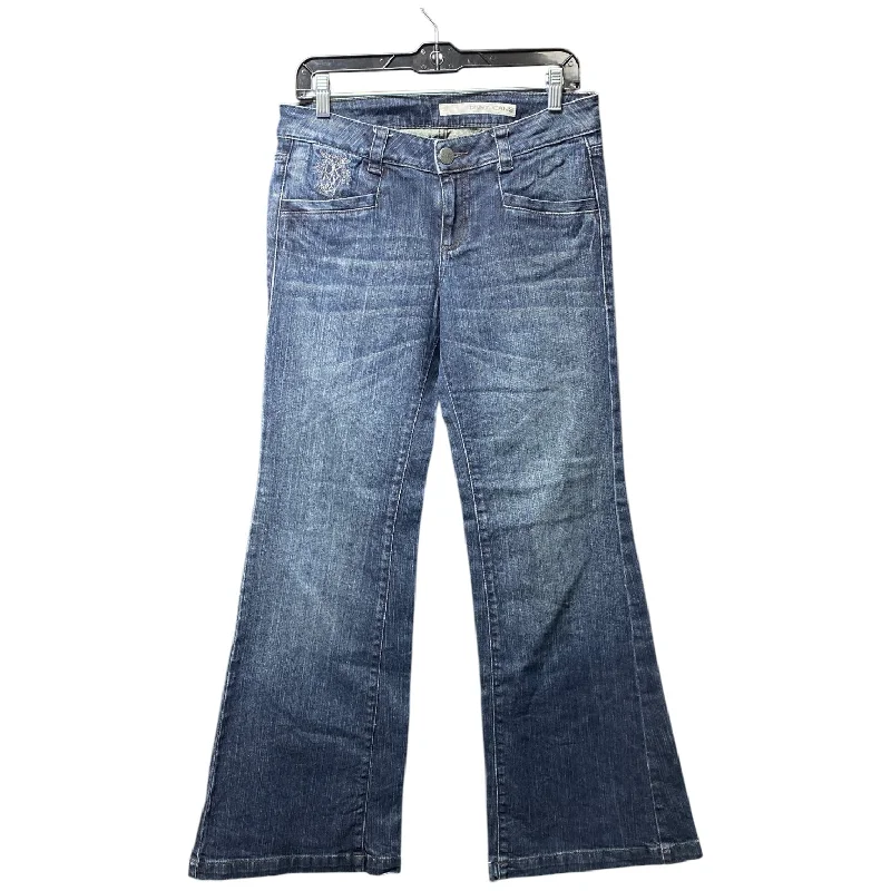 women's denim jeans for a stylish outfitJeans Flared By Dkny In Blue Denim, Size: 6