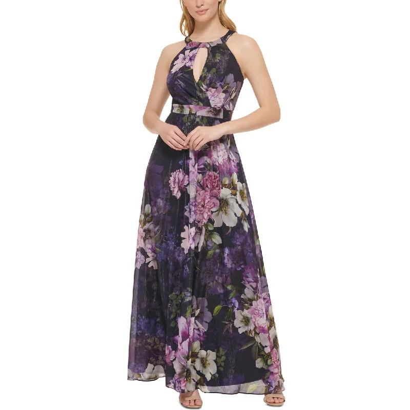 Custom DressJessica Howard Womens hiff Chiffon Evening Dress