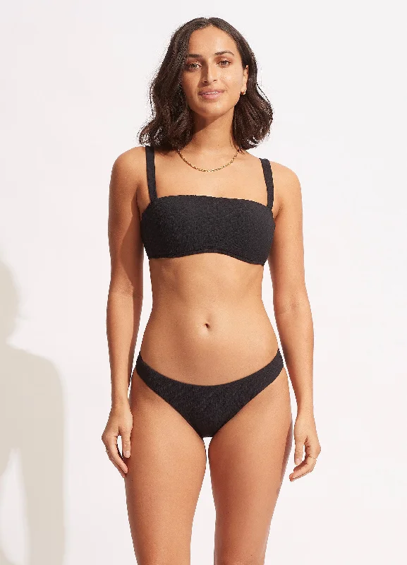 Mix-and-Match Bikini FemaleWillow Hipster - Black