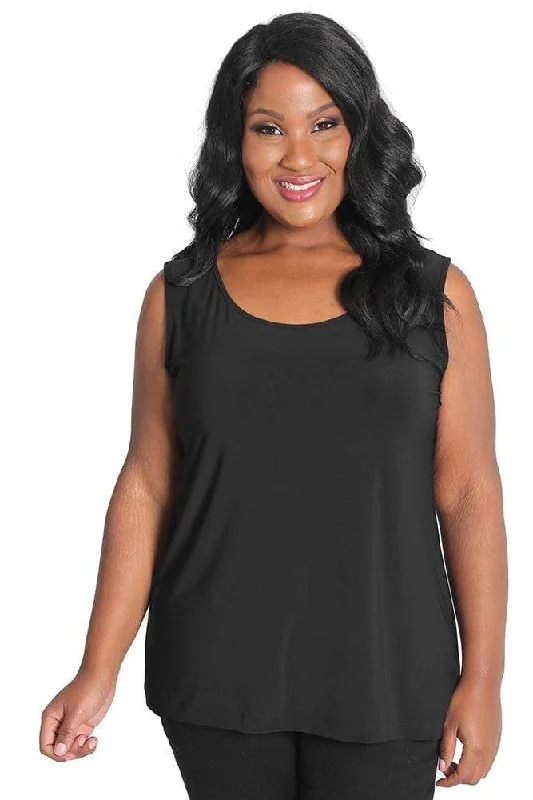 women's bridal pantsVikki Vi Jersey Black Tank