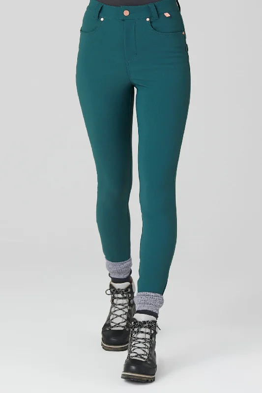 women's moisture-wicking pantsHigh-Abrasion Aventurite Pants - Bottle Green