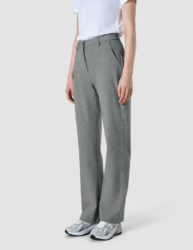 women's yoga pantsEssential Pants Straight Cloud Grey