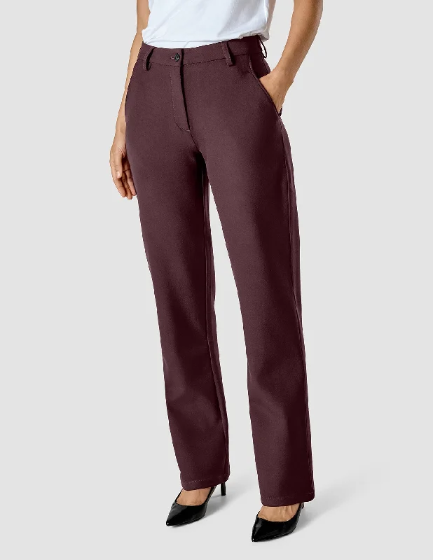 women's straight-leg pantsNo. 1 Pants Straight Pinot Noir