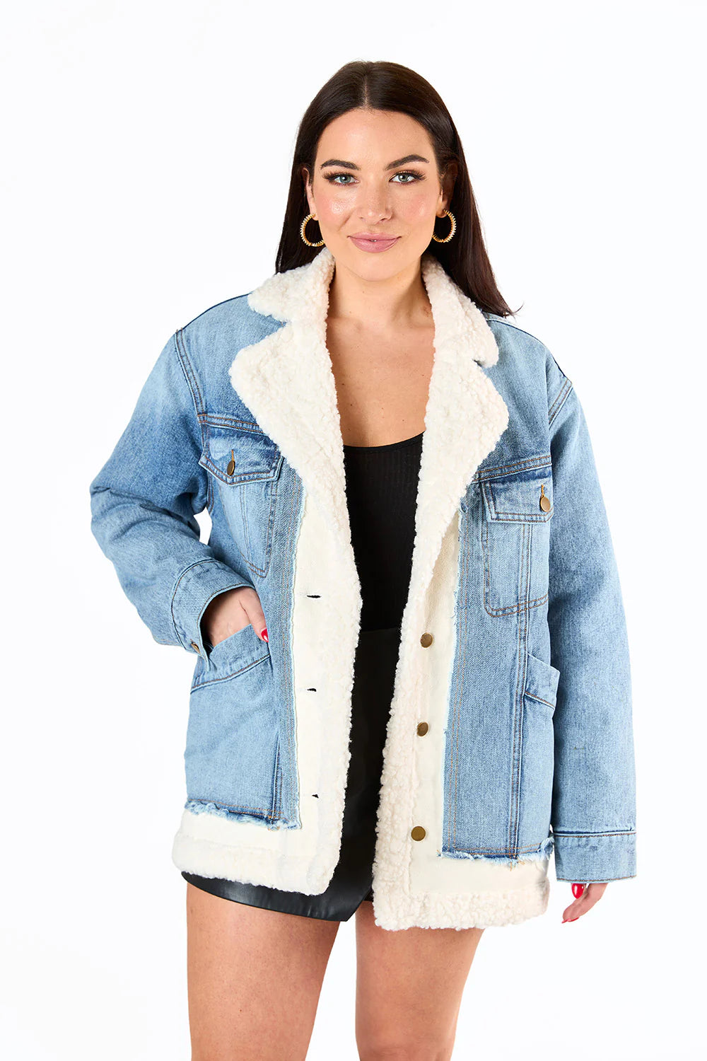 Glamour DressBuddyLove Blue Boston Jacket