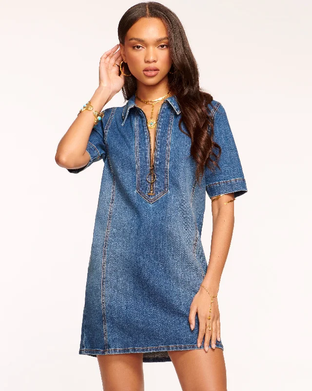 Jersey DressTunechi Denim Shirt Dress