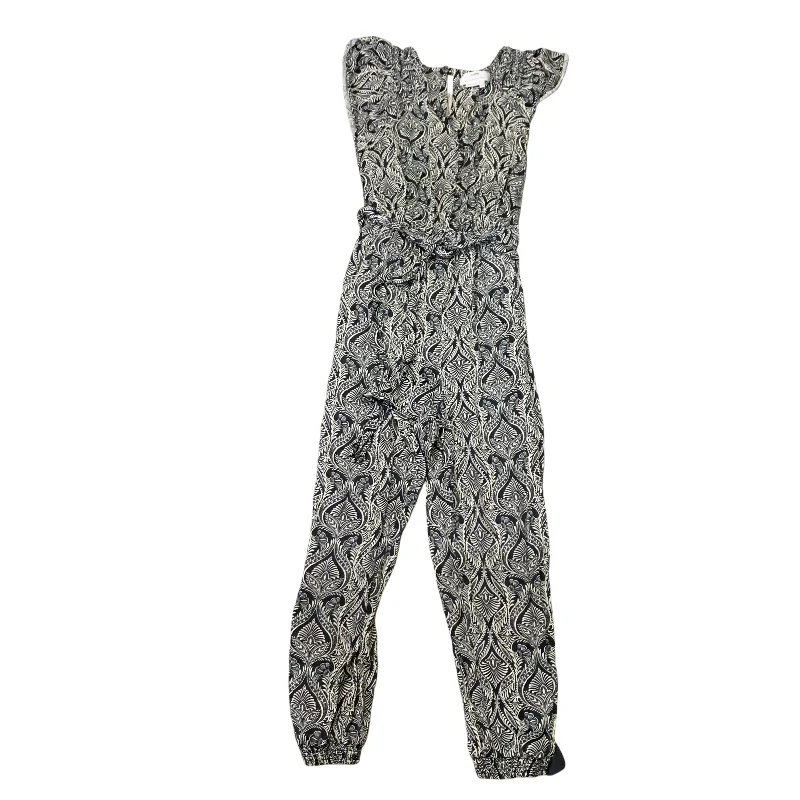 women's jumpsuits with pastel huesJumpsuit By Anthropologie In Black & Cream, Size: XS