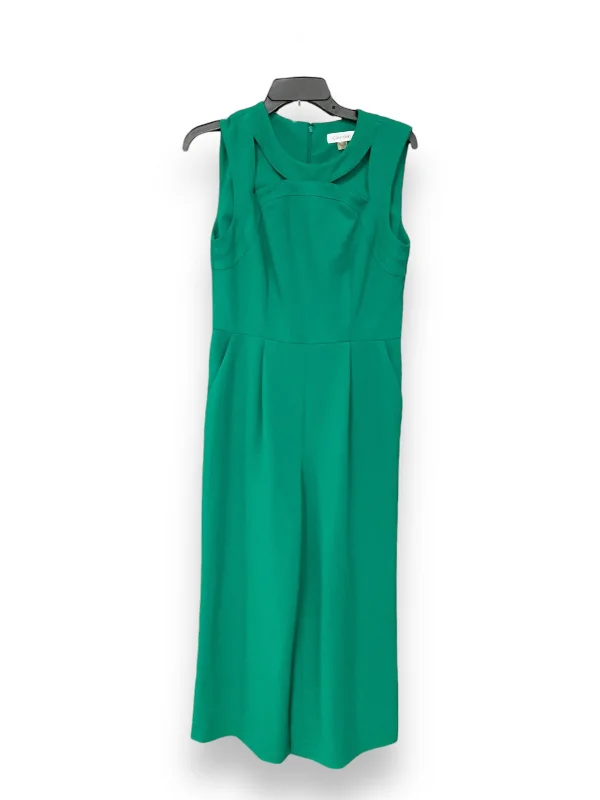 women's jumpsuits for high-performance fabricsJumpsuit By Calvin Klein In Green, Size: 8