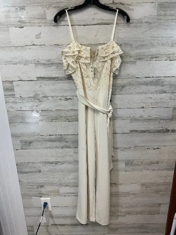 women's boho jumpsuitsJumpsuit By Express In Cream, Size: M