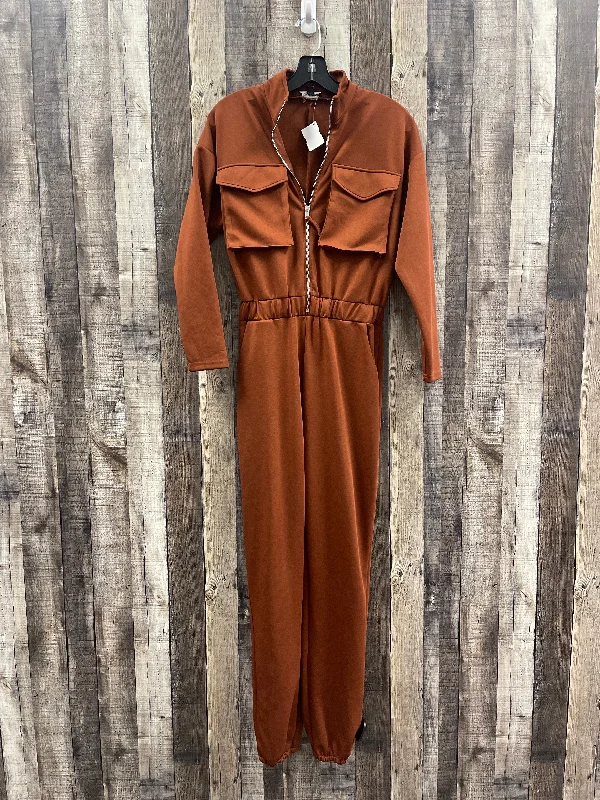 women's cozy jumpsuitsJumpsuit By Fashion Nova In Brown, Size: S