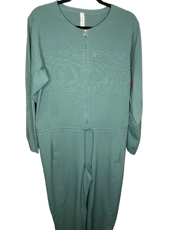 women's jumpsuits for everyday wearJumpsuit By Lululemon In Green, Size: 10