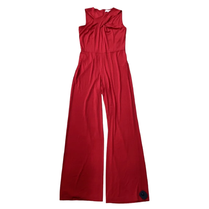 women's jumpsuits for stylish and functional fashionJumpsuit By Michael By Michael Kors In Red, Size: M