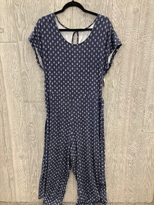 women's boho jumpsuitsJumpsuit By Old Navy In Blue, Size: Xl