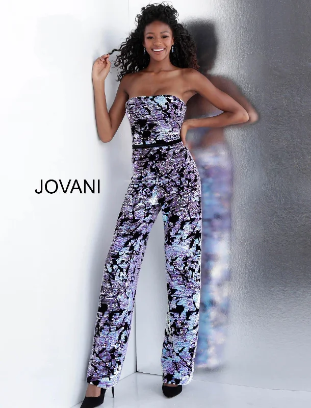 women's jumpsuits with neon colorsJovani 67849 Formal Jumpsuit