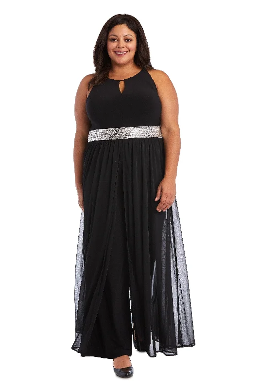 women's jumpsuits with zippersR&M Richards 5375W Long Plus Size Formal Jumpsuit Sale