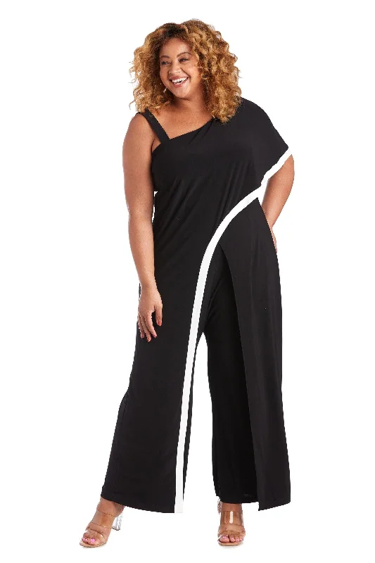 women's jumpsuits for hourglass figuresR&M Richards 7438W Plus Size Formal Jumpsuit Sale