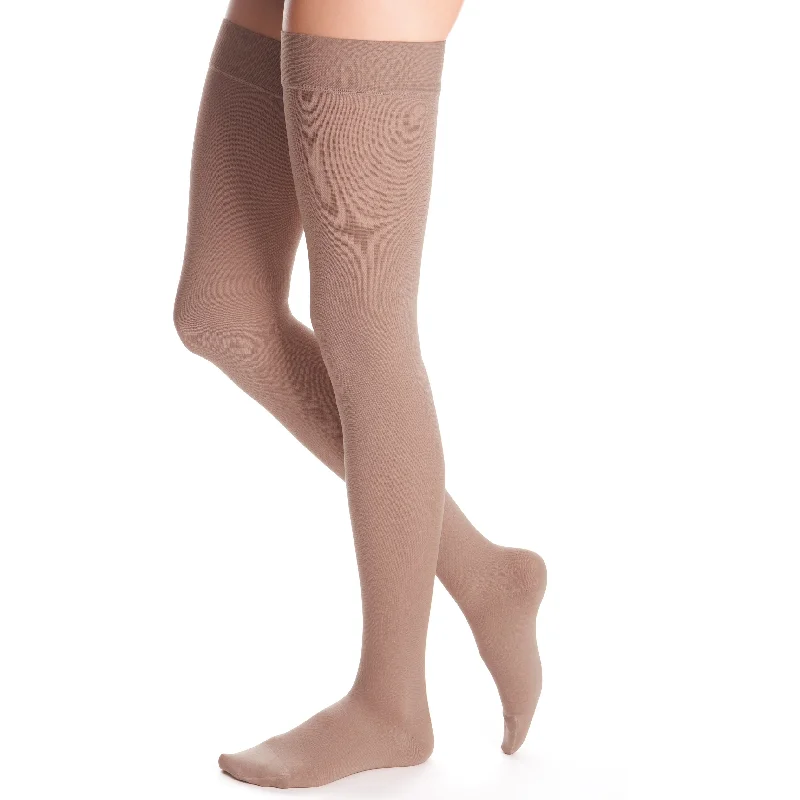 X-Large Silk Stockings AvailabilityDuomed Advantage Thigh High 30-40 mmHg