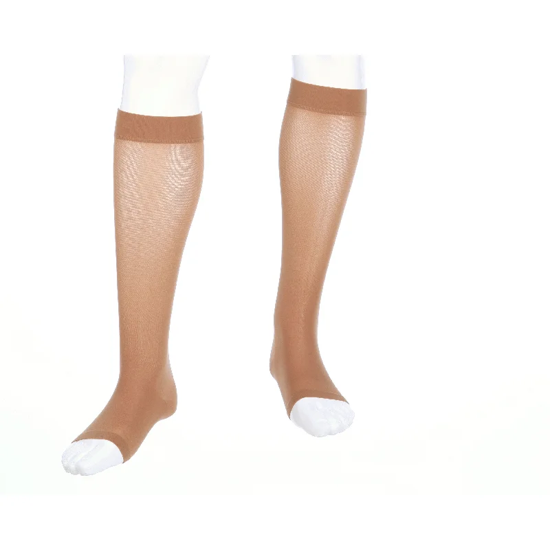 Ultimate Silk Stockings for Ultimate Comfort and StyleMedi Assure Knee High 20-30 mmHg, Open Toe