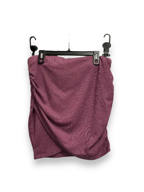 women's adventure-ready evening skirtsSkirt Mini & Short By Free People In Purple, Size: Xl