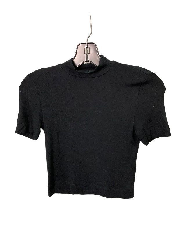 women's tops for those who want to create outfits that are both unique and memorableTop Short Sleeve Basic By Babaton In Black, Size: Xs