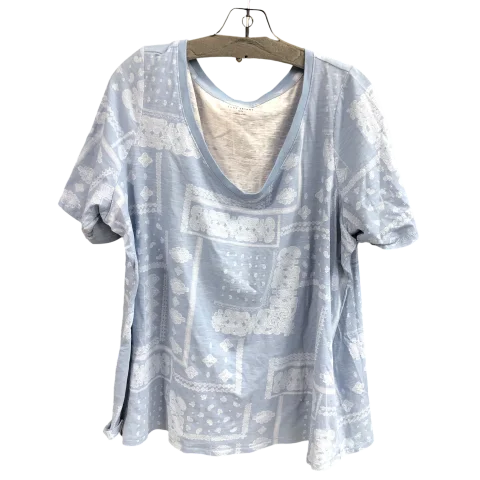 women's tops for picnics in the parkTop Short Sleeve By Lane Bryant In Tie Dye Print, Size: 3x